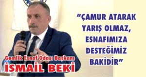 ismail beki çamur atarak yarış olmaz